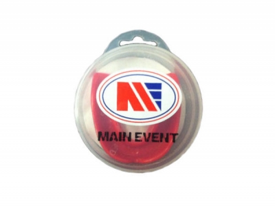 Main Event Boxing Single Gumshield Mouth Guard Red