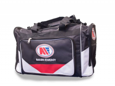 Main Event Boxing Sports Gear Kit Gym Bag Holdall Black Medium