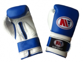 Main Event PTG 1000 Pro Training Boxing Gloves Velcro Blue White