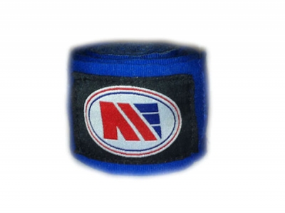 Main Event 2.5m Pro Stretch Boxing Hand Wraps Bandages Blue