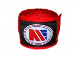 Main Event 5m Long Pro Stretch Boxing Hand Wraps Bandages RED