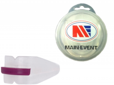Main Event Boxing Double Gumshield Mouth Guard Clear