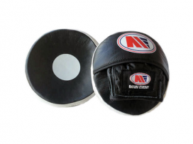 Main Event Leather Pro Reaction Scoop Punch Mitts Speed Focus Pads
