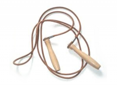 Main Event Boxing Pro Training Leather Jump Skipping Rope 9 Ft