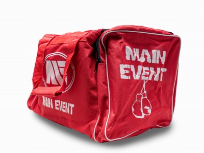 Main Event Boxing Sports Gear Kit Gym Bag Holdall Red Junior