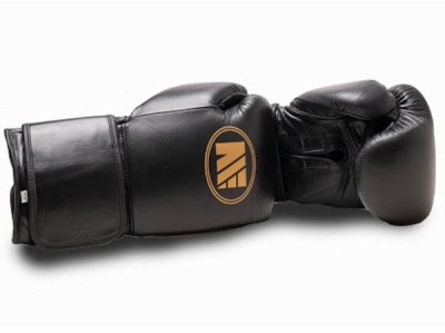 Main Event SSR 5000 Super Spar Pro Boxing Gloves Velcro Black