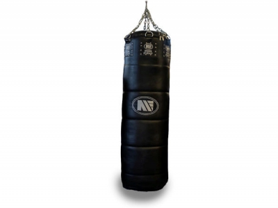 Main Event Professional Air Shock Leather Punch Bag 4FT - 50KG Black