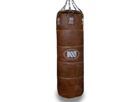 Main Event Heritage Professional Air Shock Leather Punch Bag 5FT - 80KG